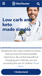 Mobile Screenshot of dietdoctor.com